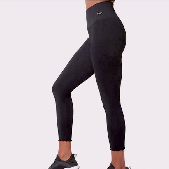 NWT NUX For the Frill High Rise Ribbed 7/8 Leggings Olive Green Size M/L NEW! - Picture 14 of 16